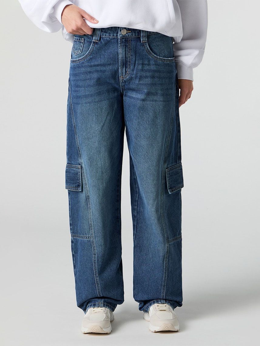 ג’ינס CARGO - BAGGY