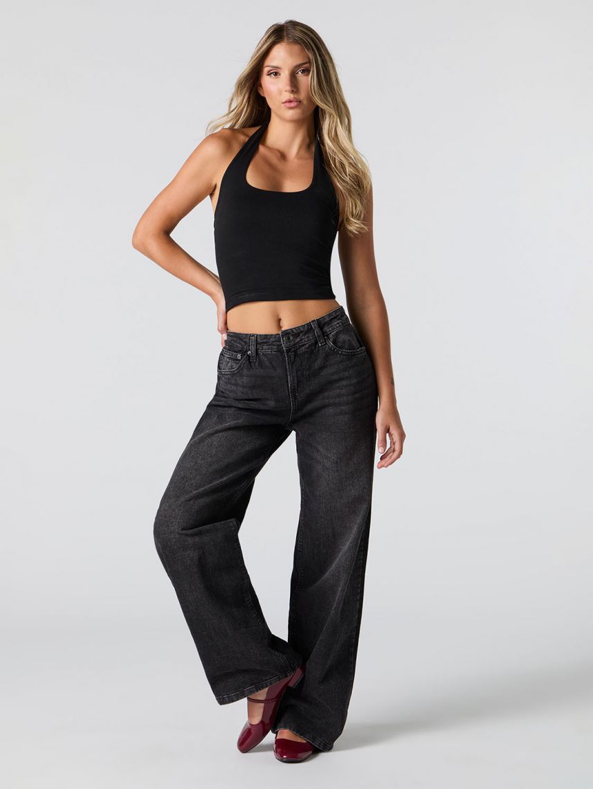 ג’ינס ארוך שטוף