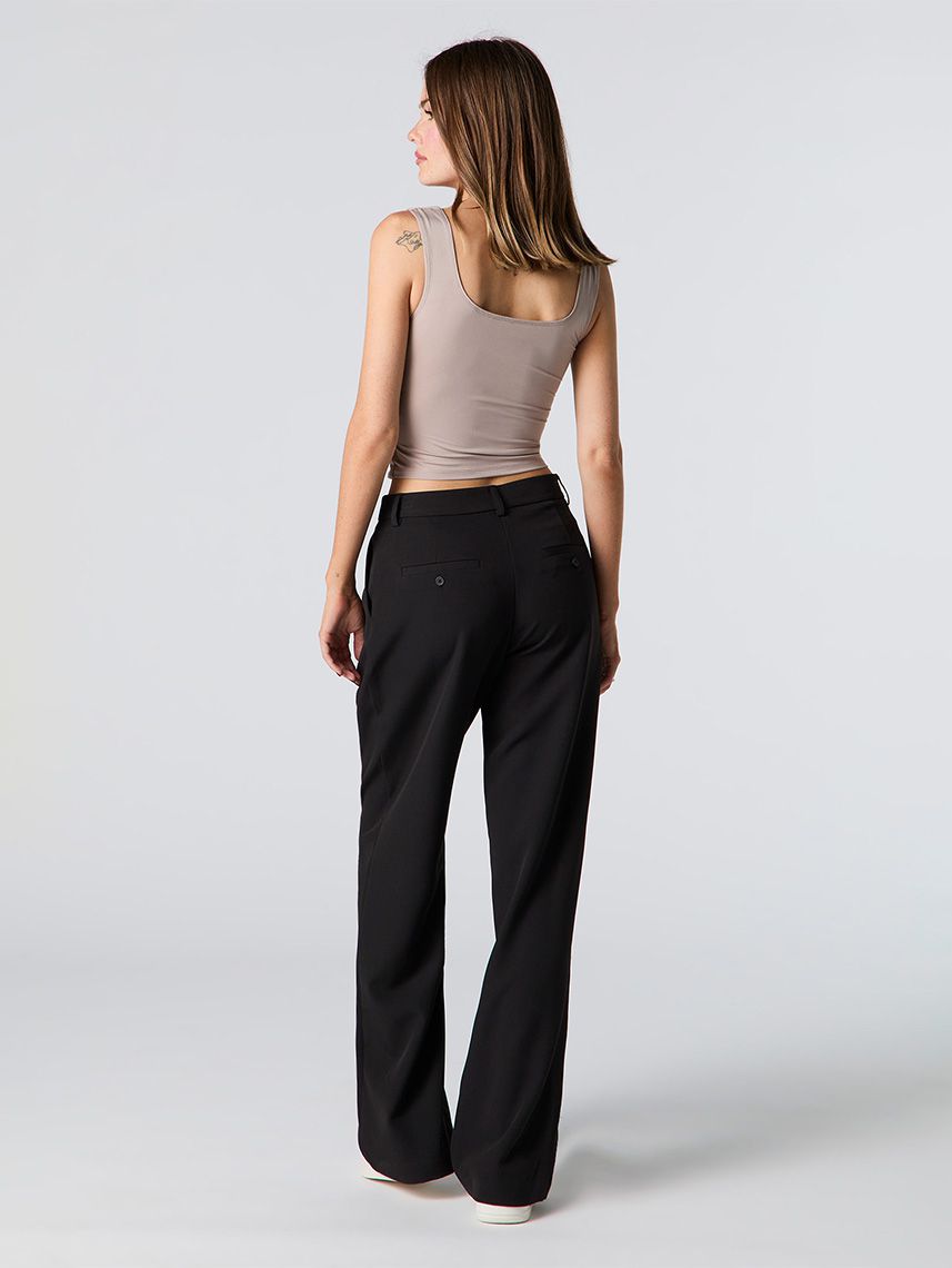 מכנסיים מחוייטים WIDE LEG