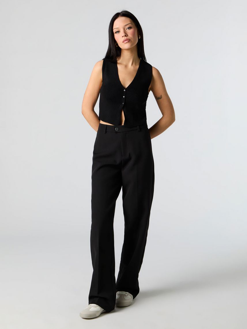 מכנסי STRAIGHT מחוייטים