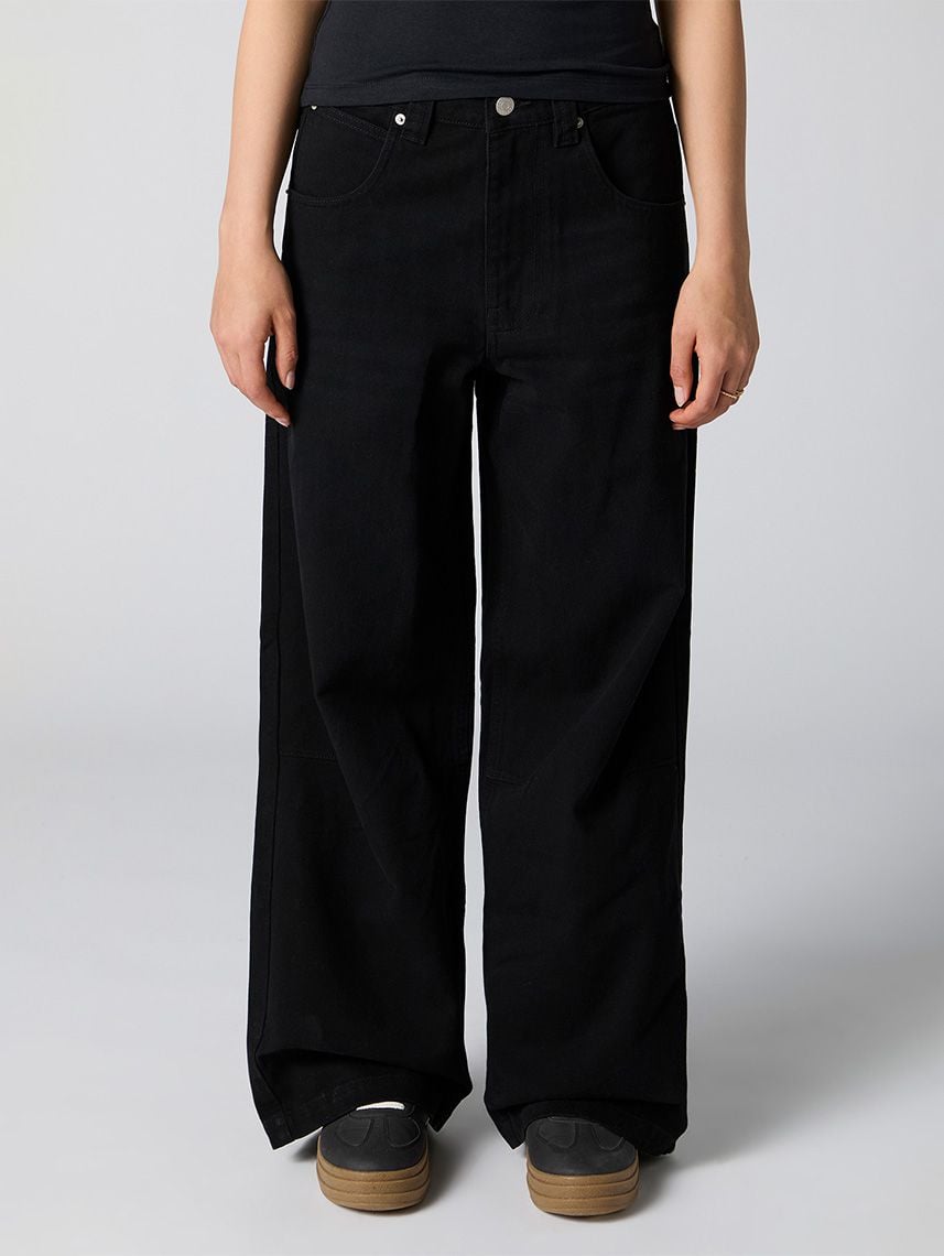 מכנסי באגי WIDE LEG