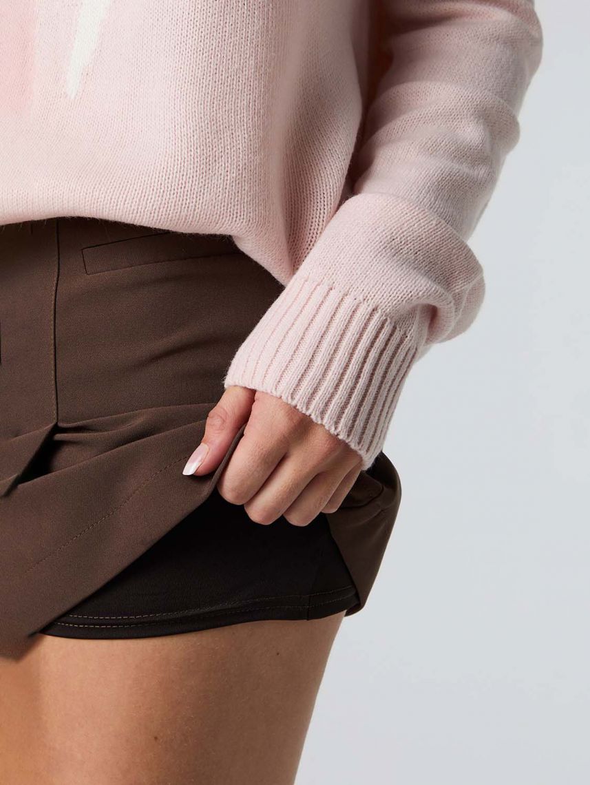 חצאית מיני מעטפת