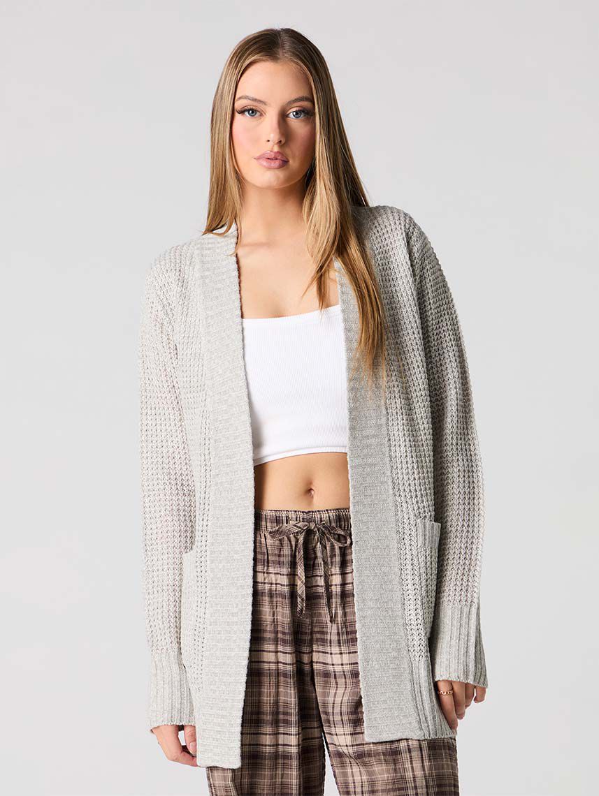 קרדיגן ופל פתוח