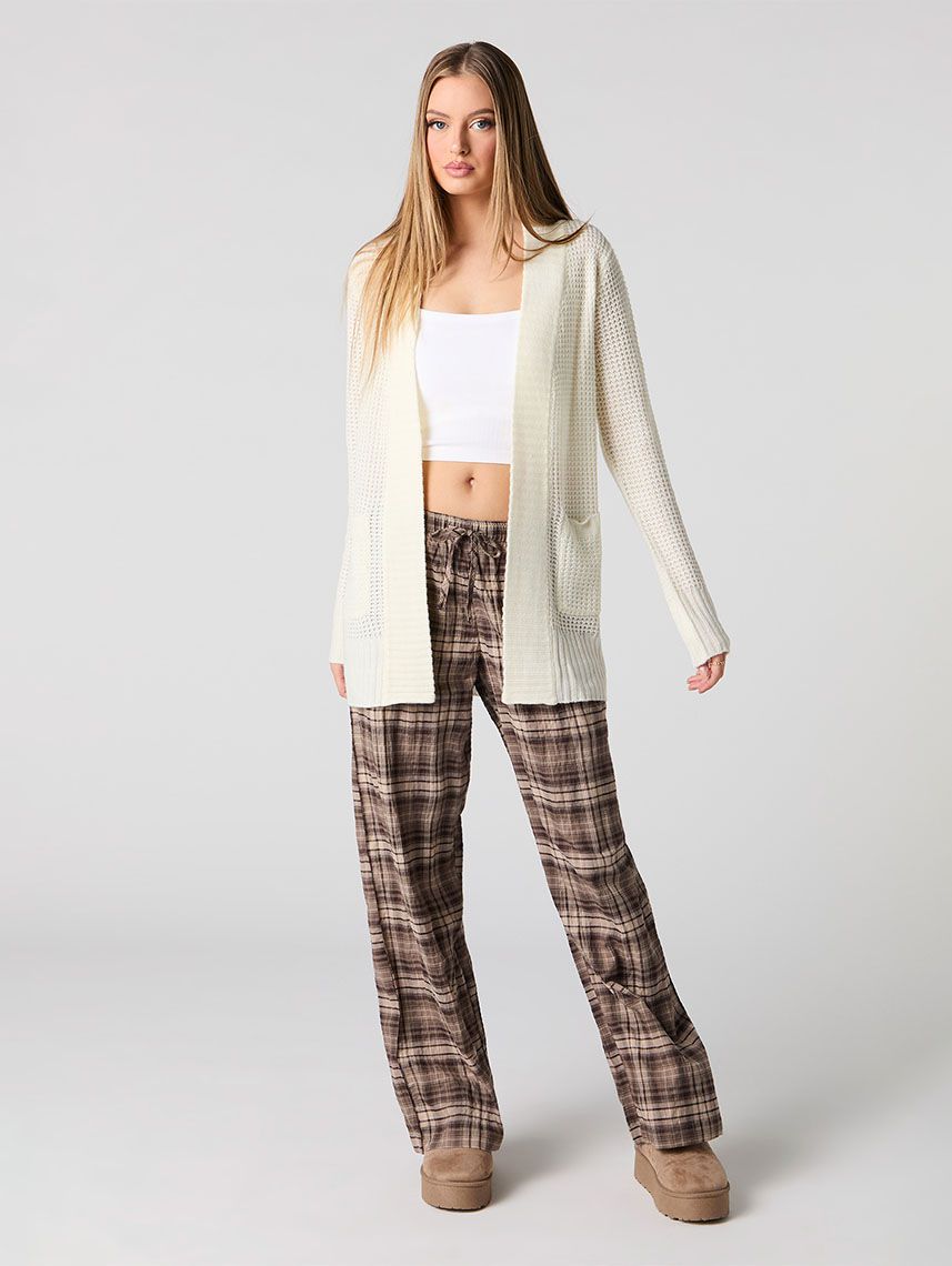 קרדיגן ופל פתוח