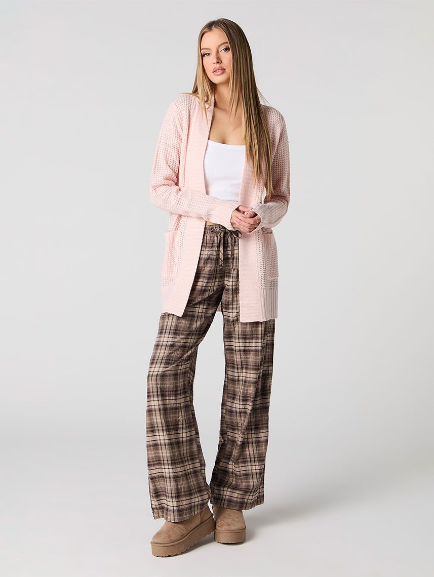 קרדיגן ופל פתוח