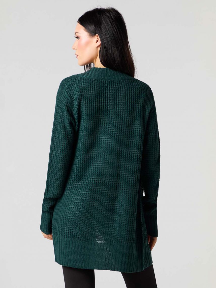 קרדיגן ופל סרוג