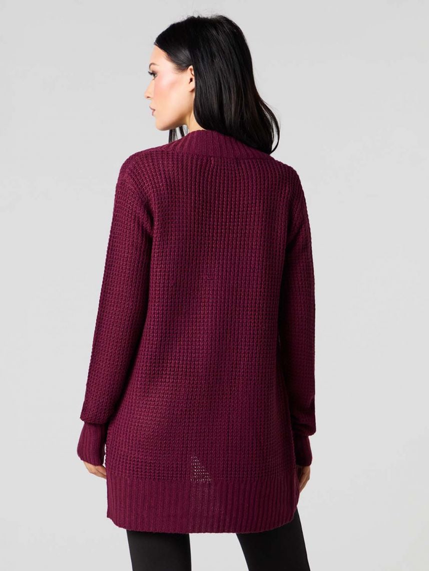 קרדיגן ופל סרוג