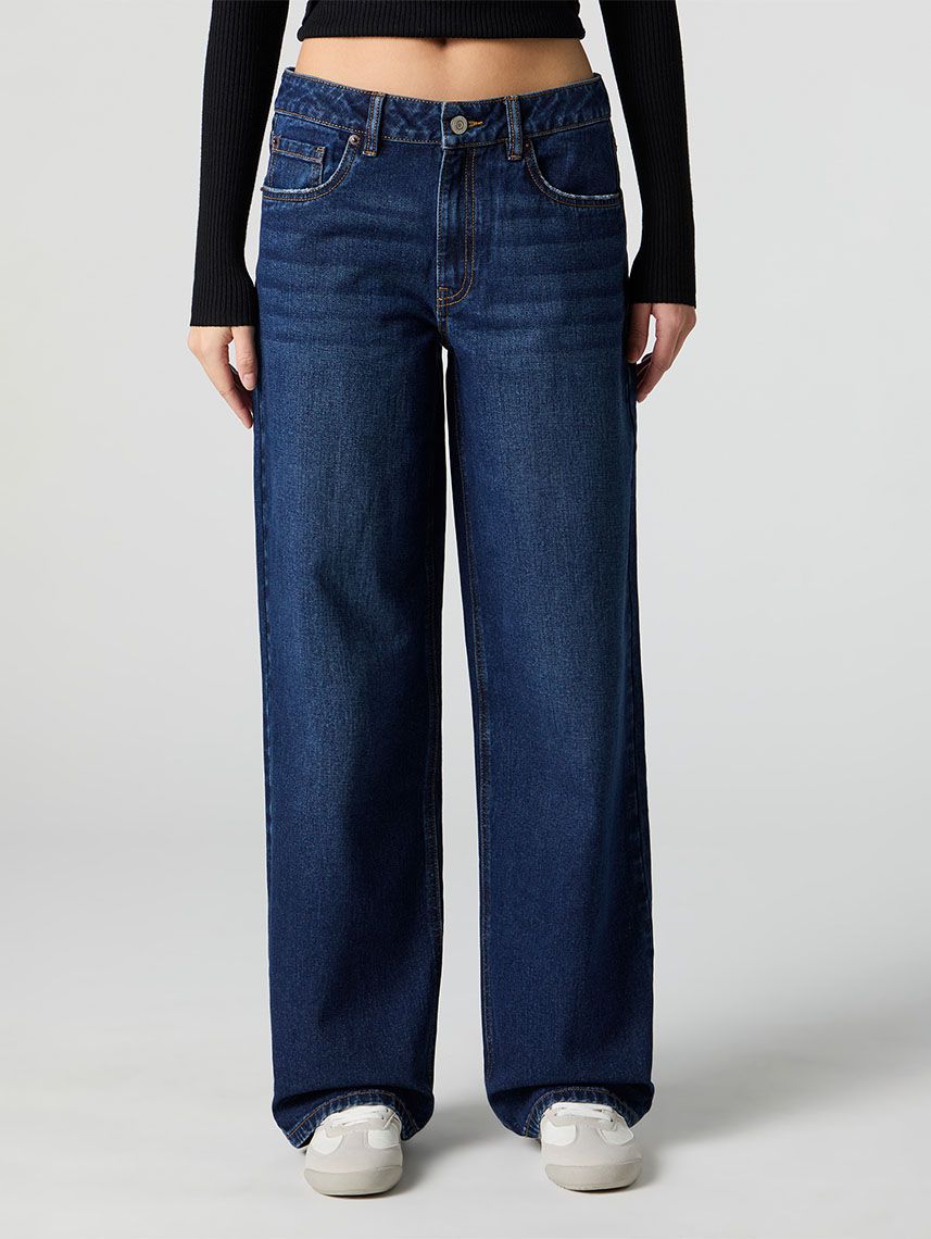 ג’ינס נמוך LOW RISE - BAGGY