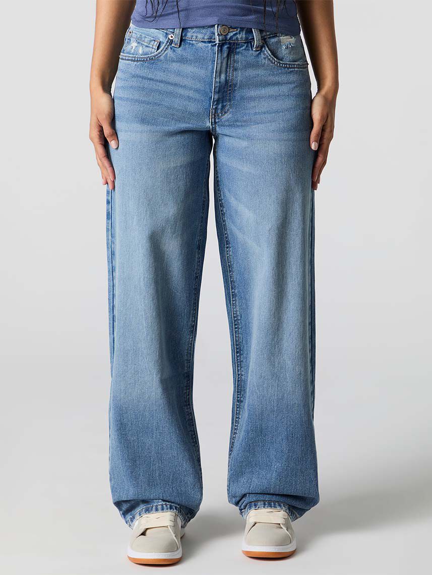 ג’ינס נמוך LOW RISE - BAGGY