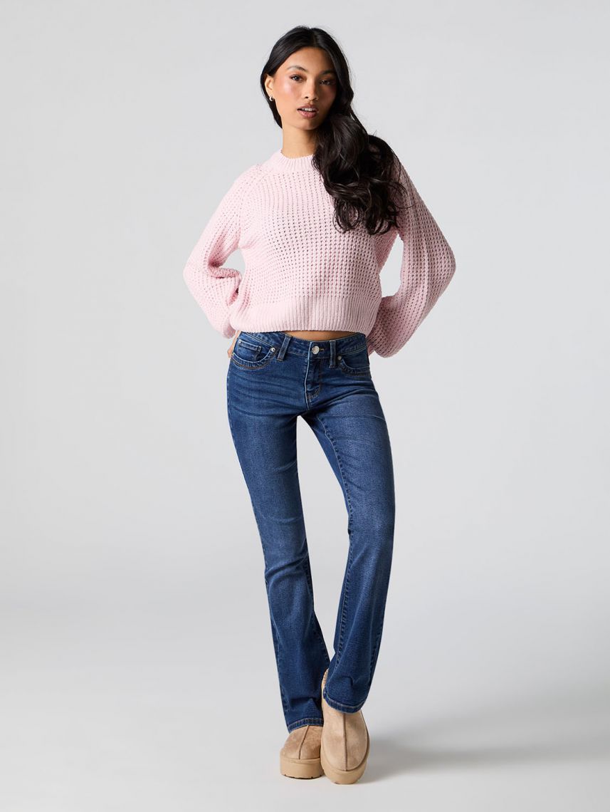 ג’ינס LOW RISE - PUSH UP