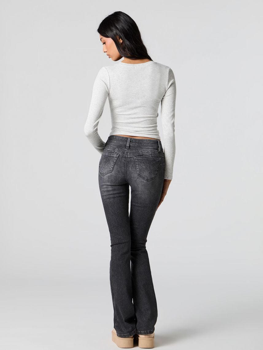 ג’ינס LOW RISE - PUSH UP