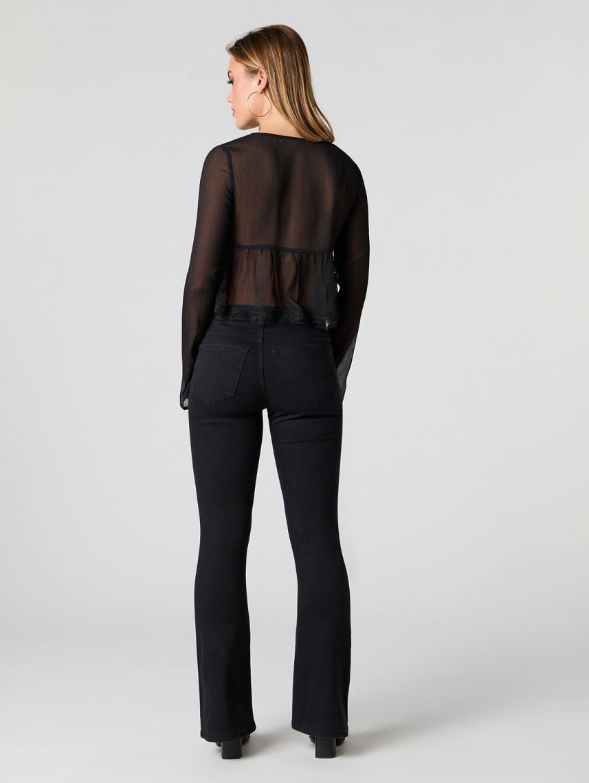 ג’ינס LOW RISE - FLARE