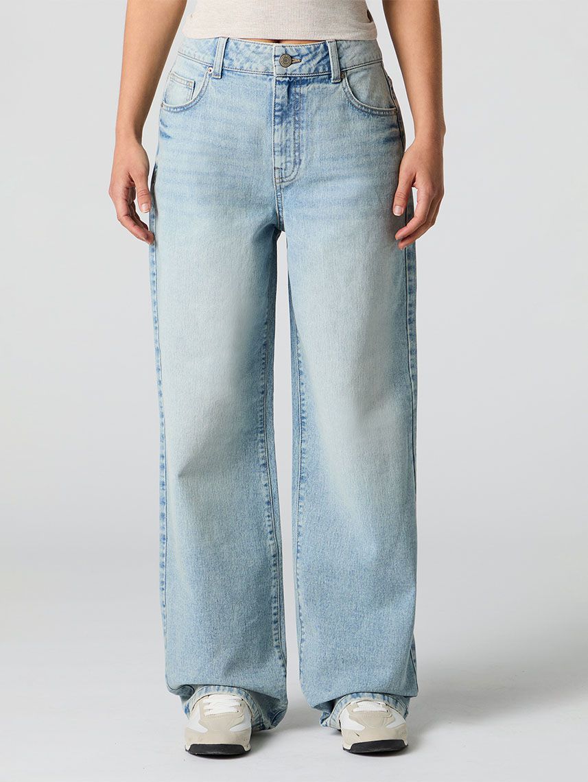 ג’ינס HIGH RISE-WIDE LEG