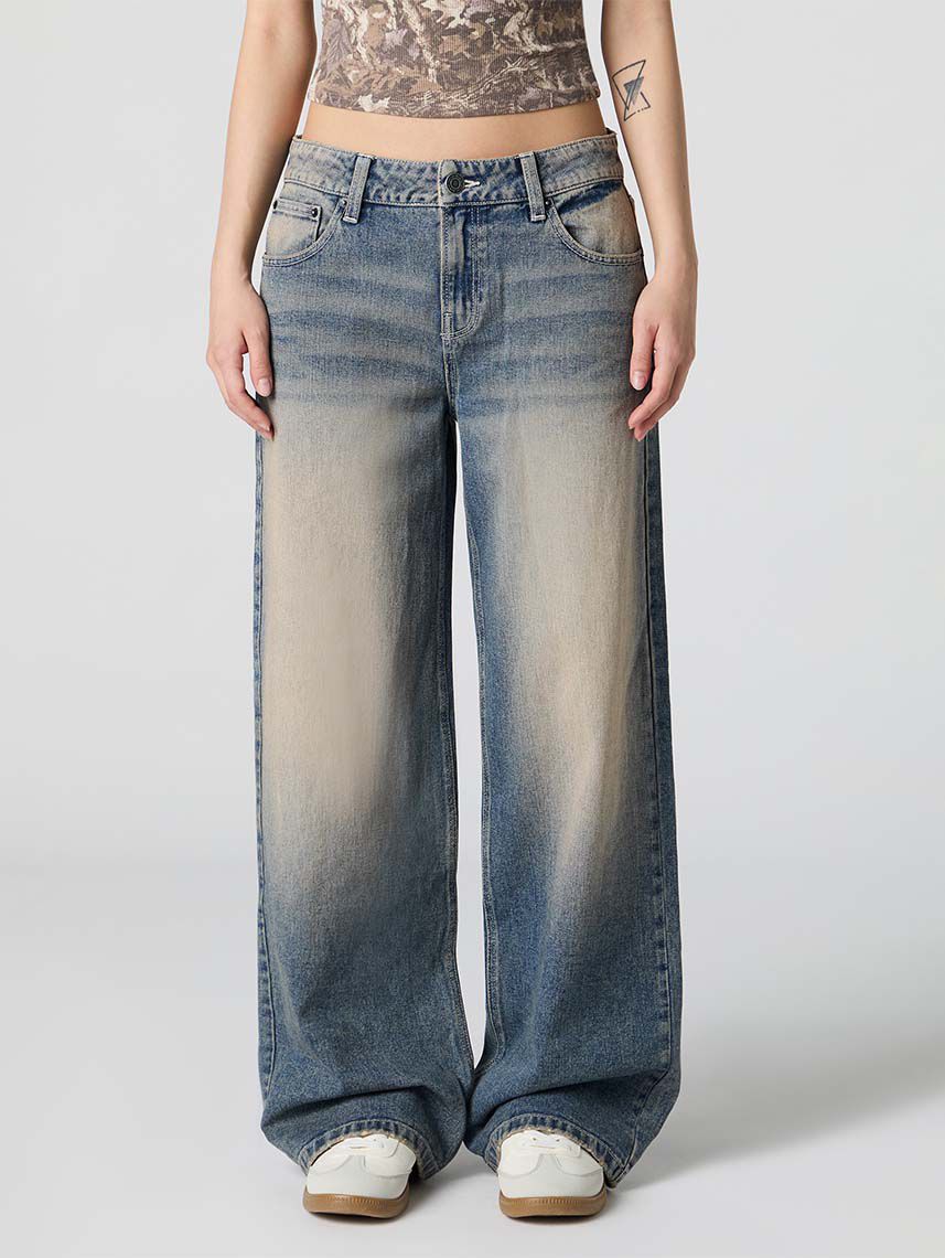 ג’ינס LOW RISE - SKATER