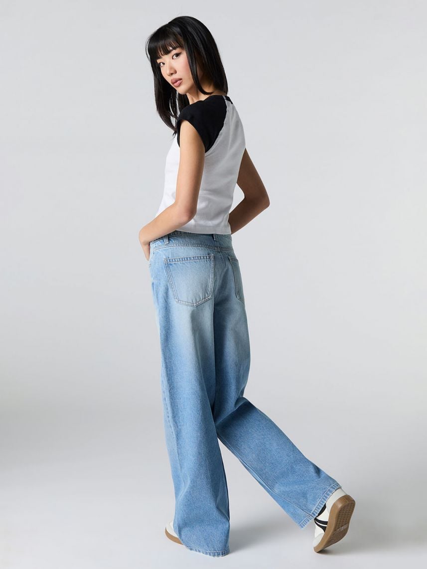 ג’ינס LOW RISE - SKATER