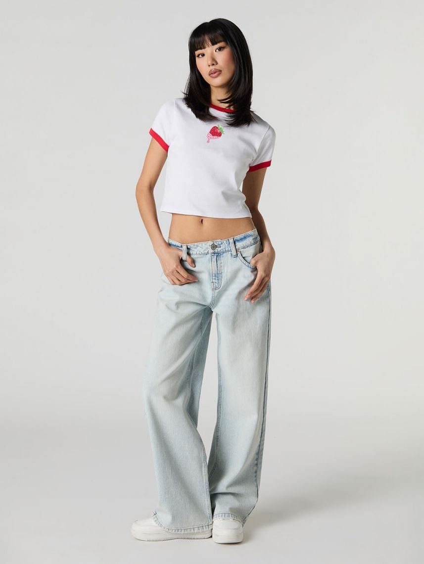 ג’ינס LOW RISE - SKATER