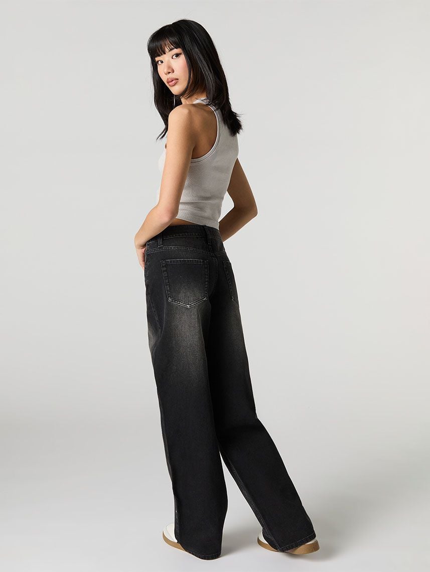 ג’ינס LOW RISE-BAGGY שטוף