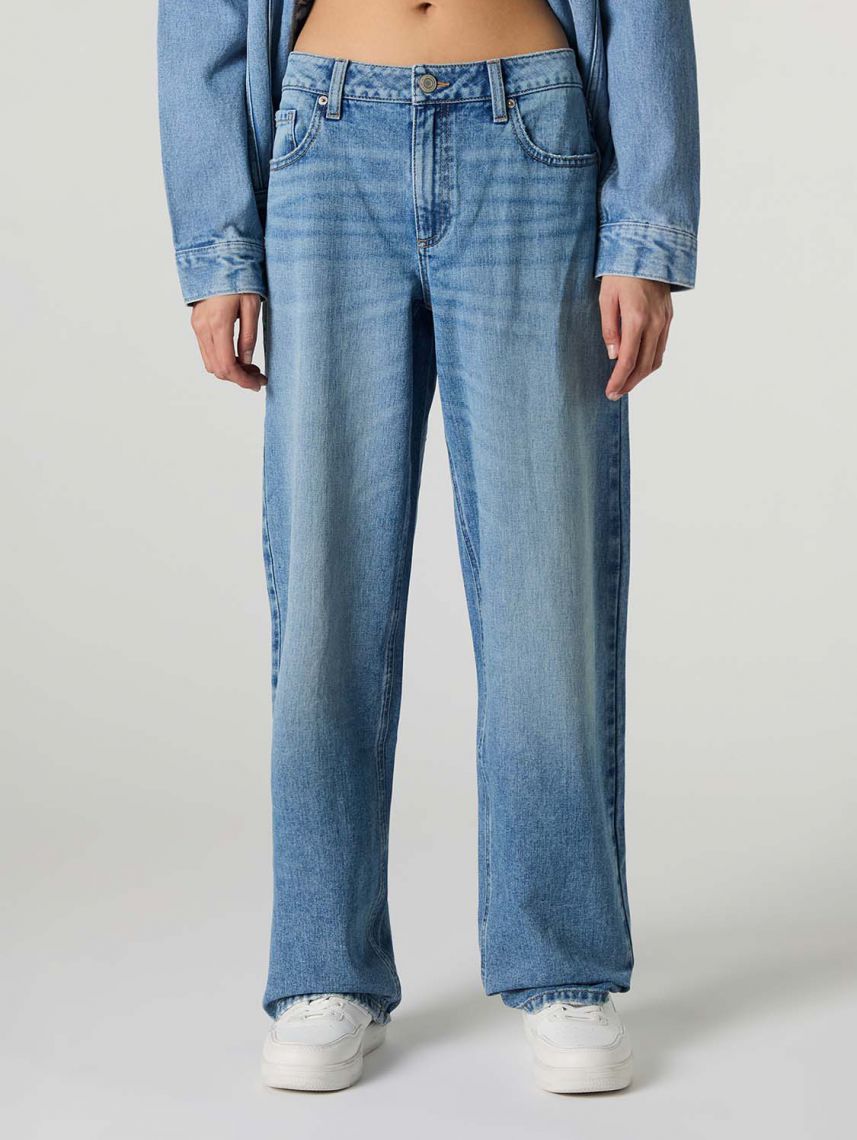 ג’ינס LOW RISE-BAGGY