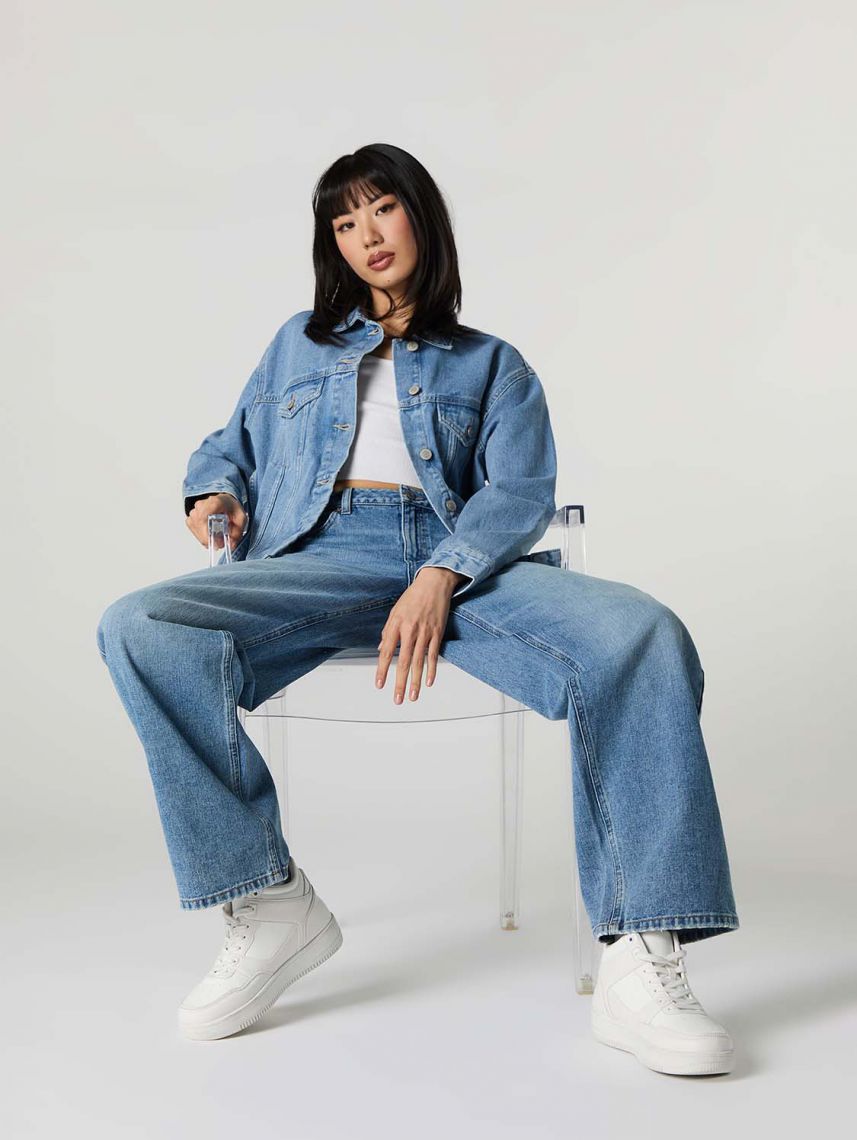 ג’ינס LOW RISE-BAGGY