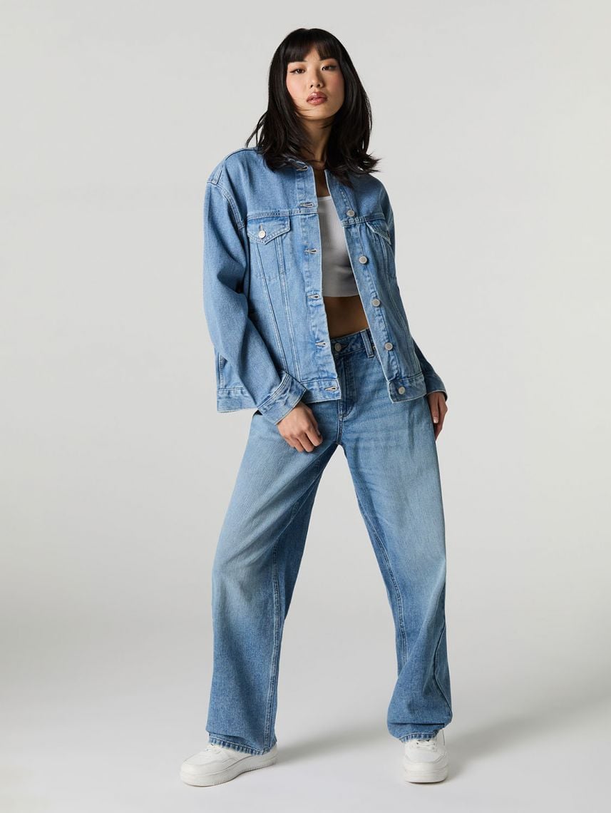 ג’ינס LOW RISE-BAGGY