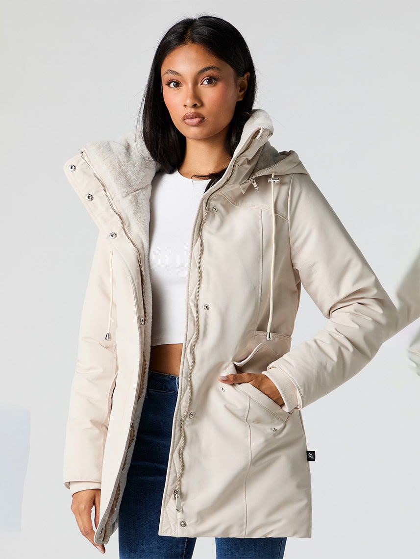 מעיל עם בטנה פרוותית