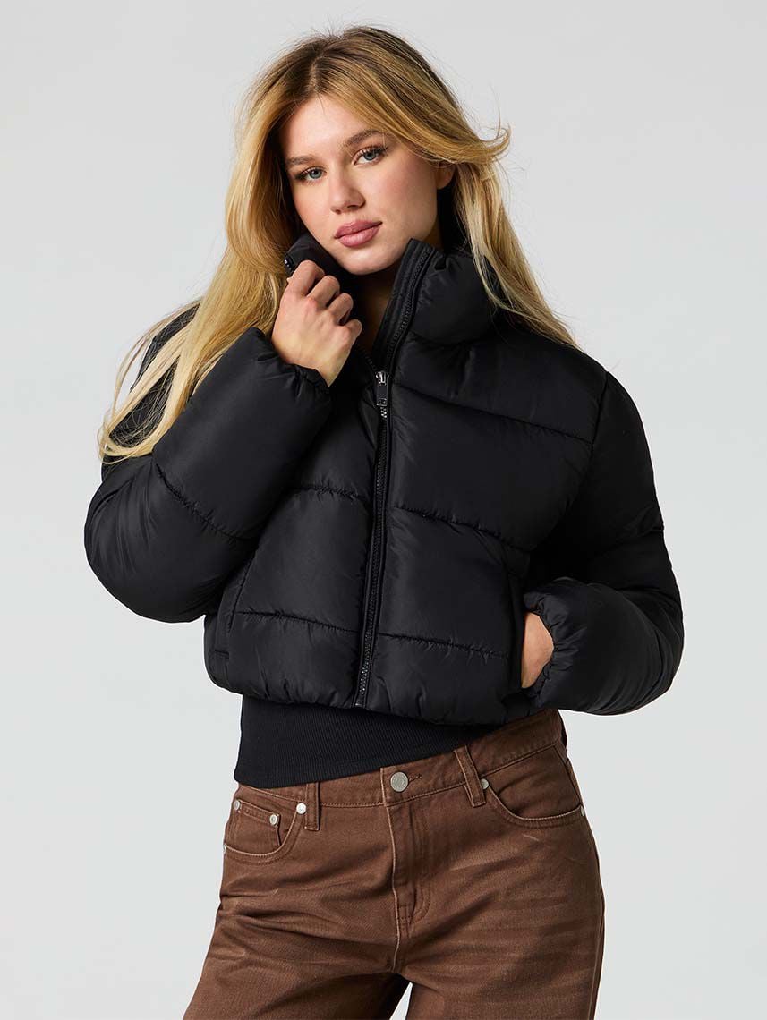 מעיל פוך קרופ