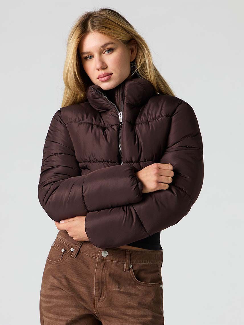 מעיל פוך קרופ