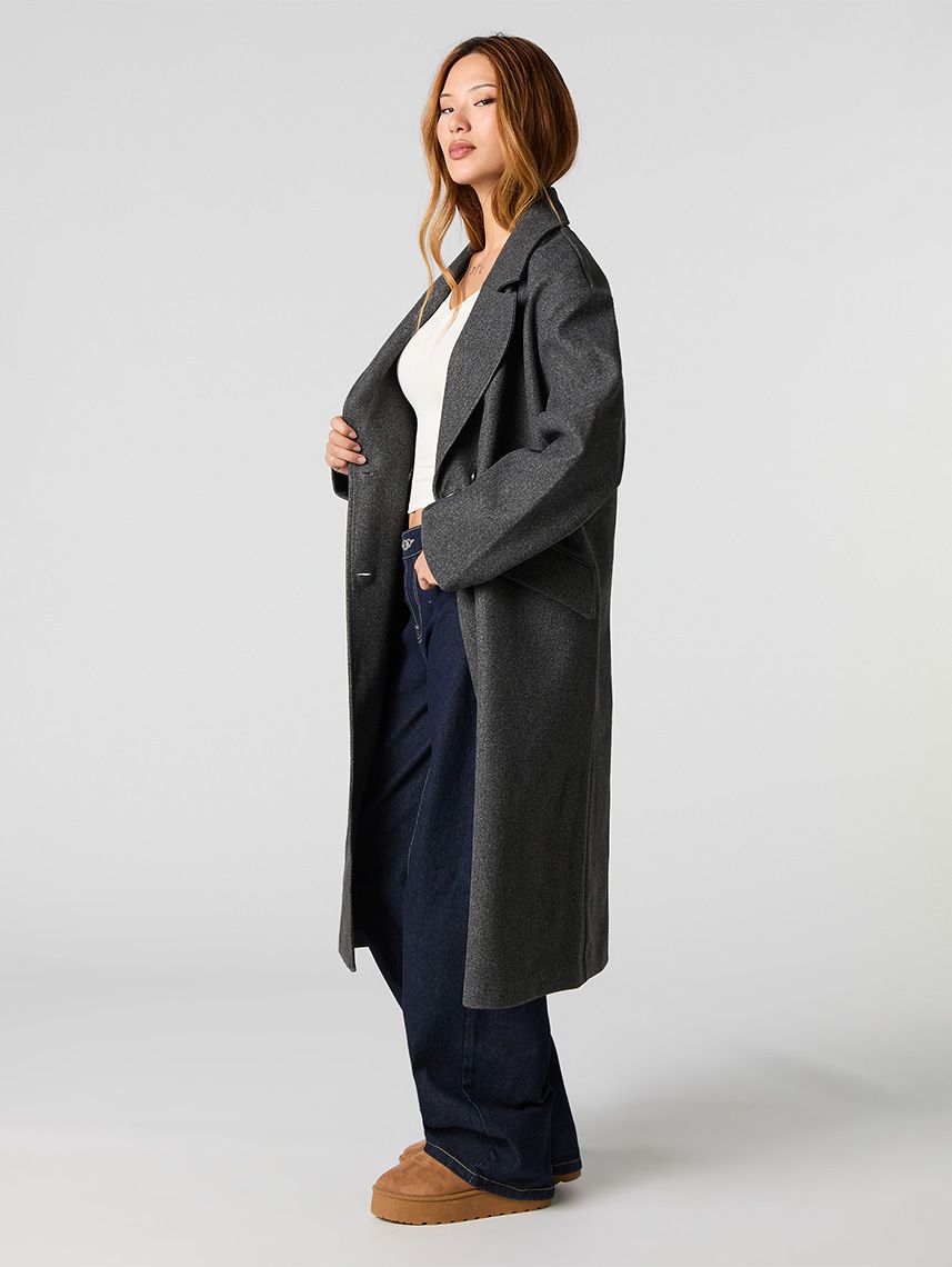 מעיל ארוך מחוייט