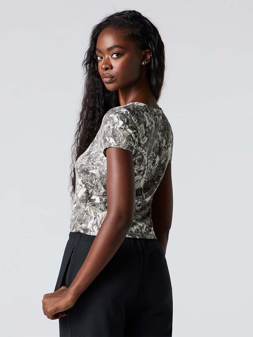 טי-שירט קרופ אקטיב