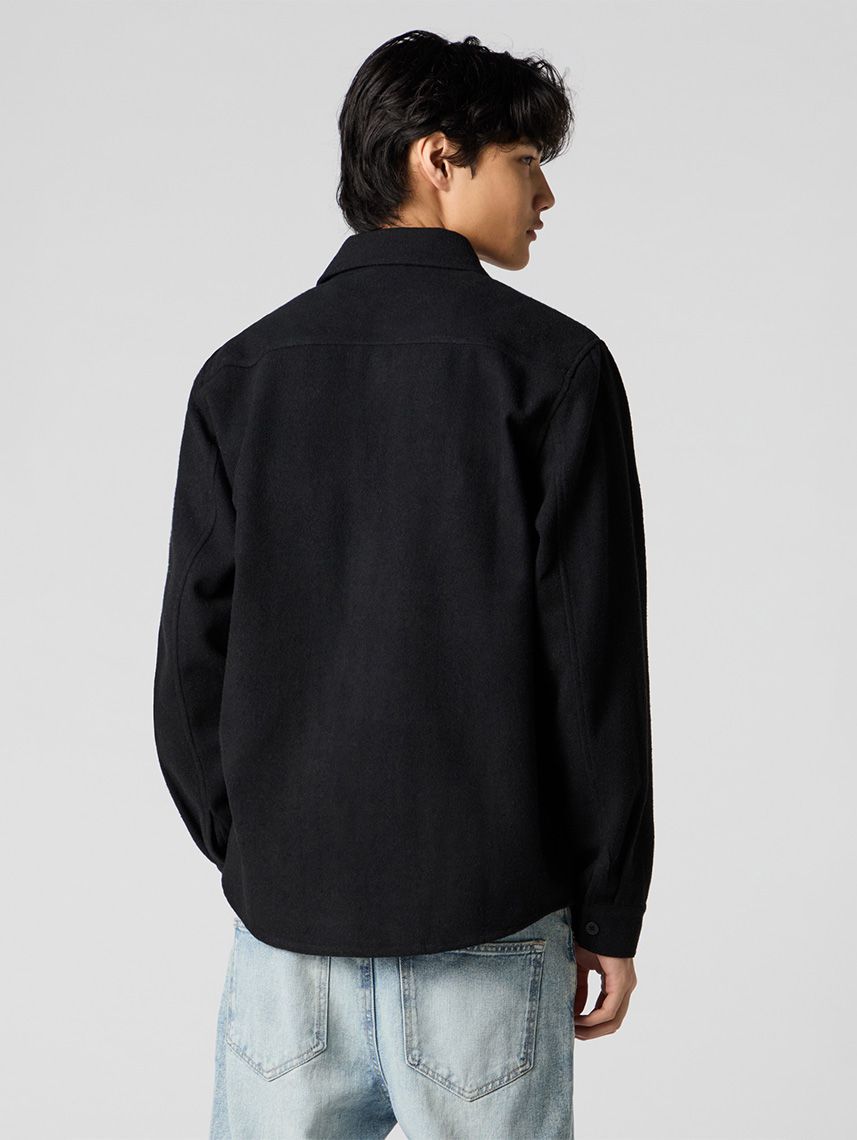 חולצת פלנל מכופתרת