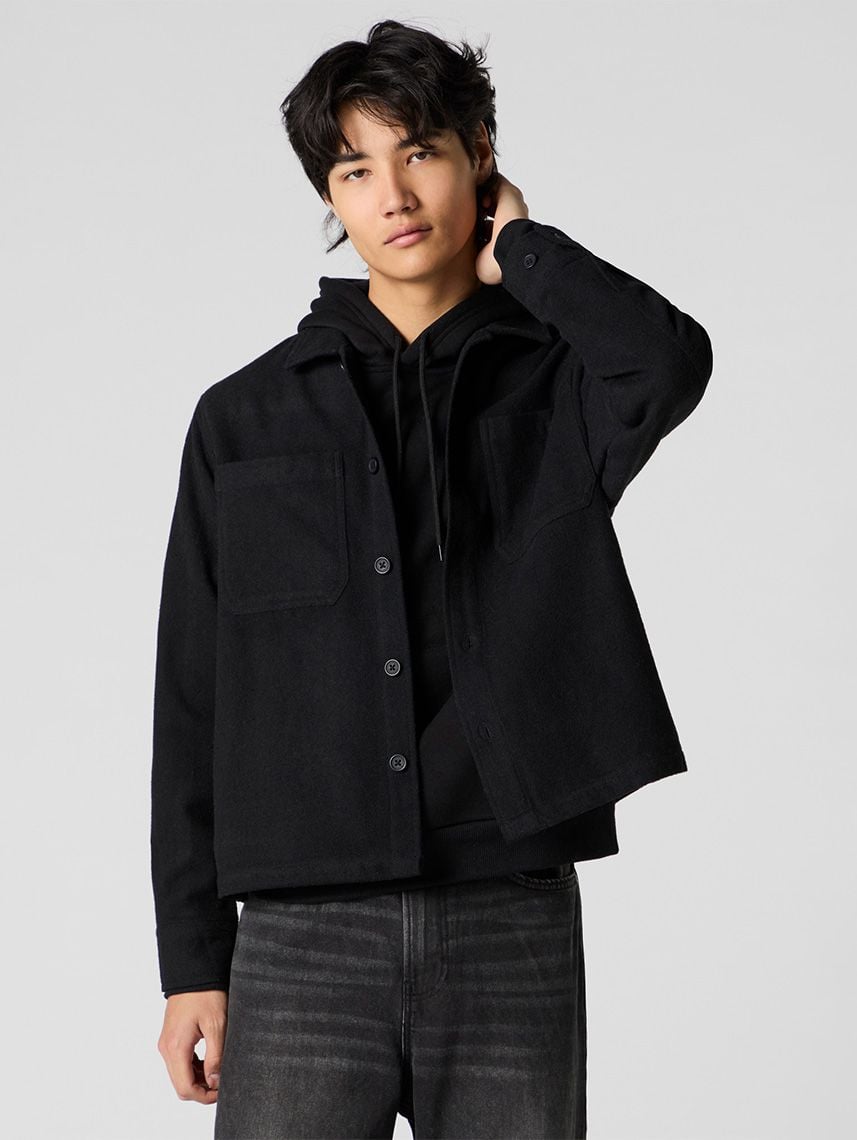 חולצת פלנל מכופתרת