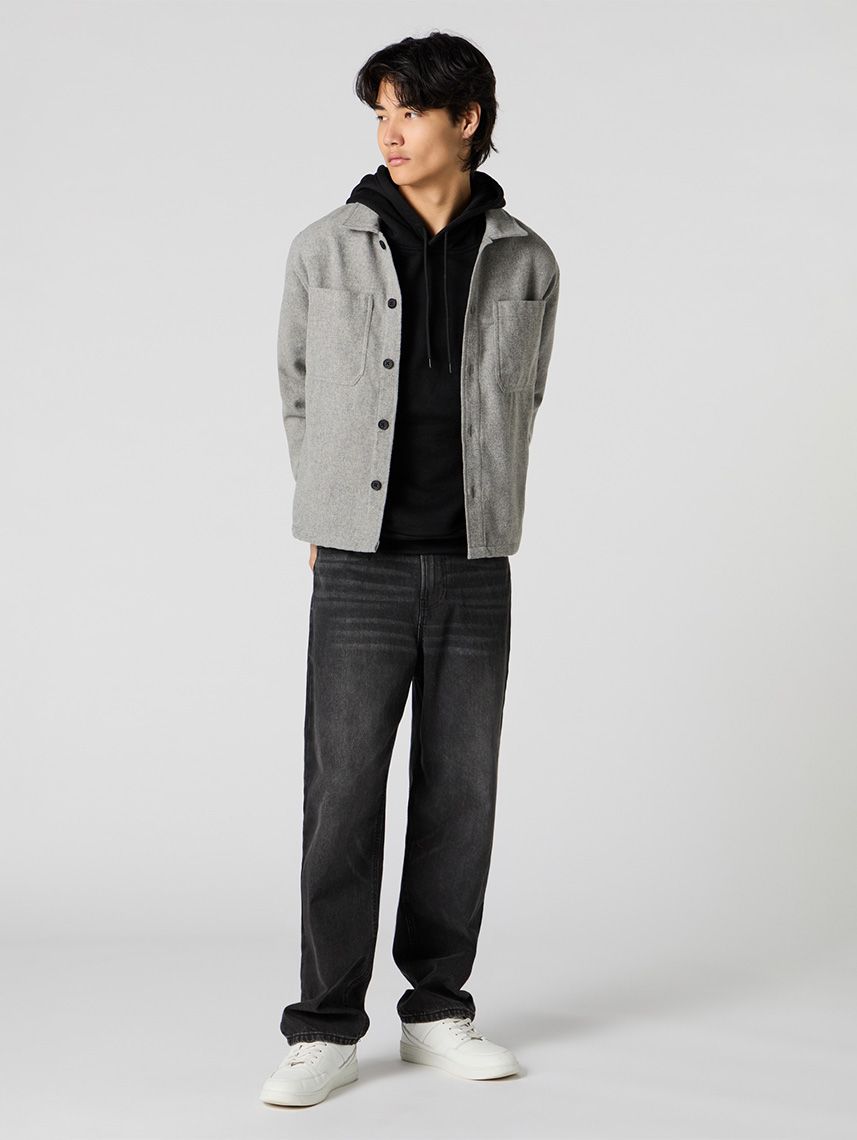 חולצת פלנל מכופתרת