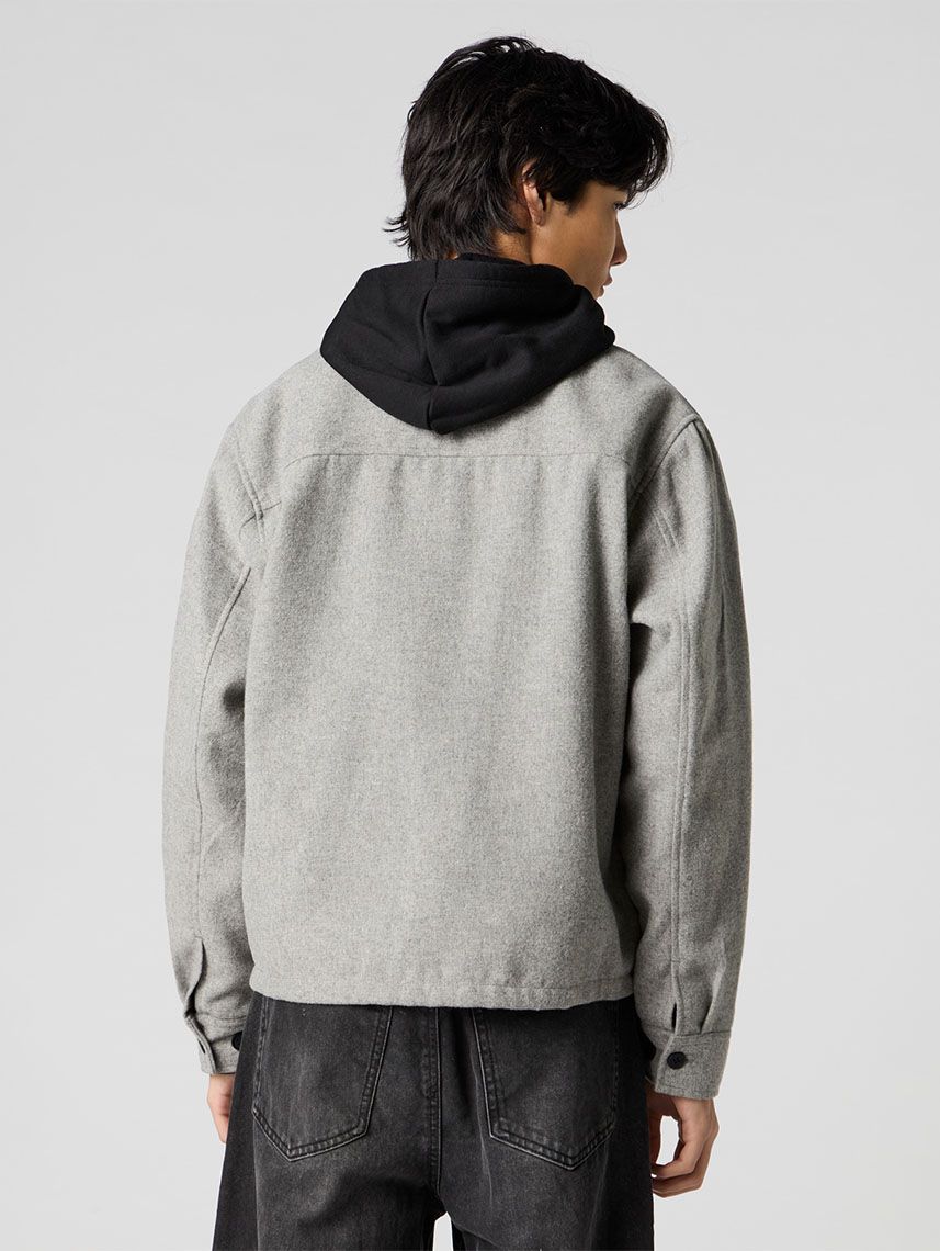 חולצת פלנל מכופתרת