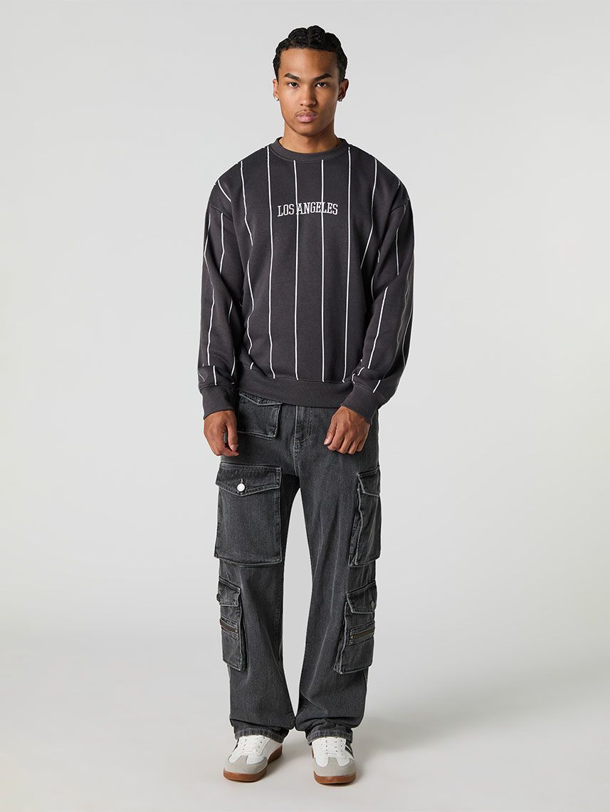 סווטישרט פסים סיטי