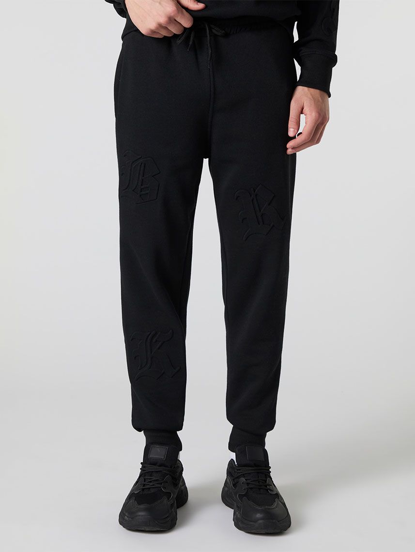 מכנסי פוטר עם רקמה