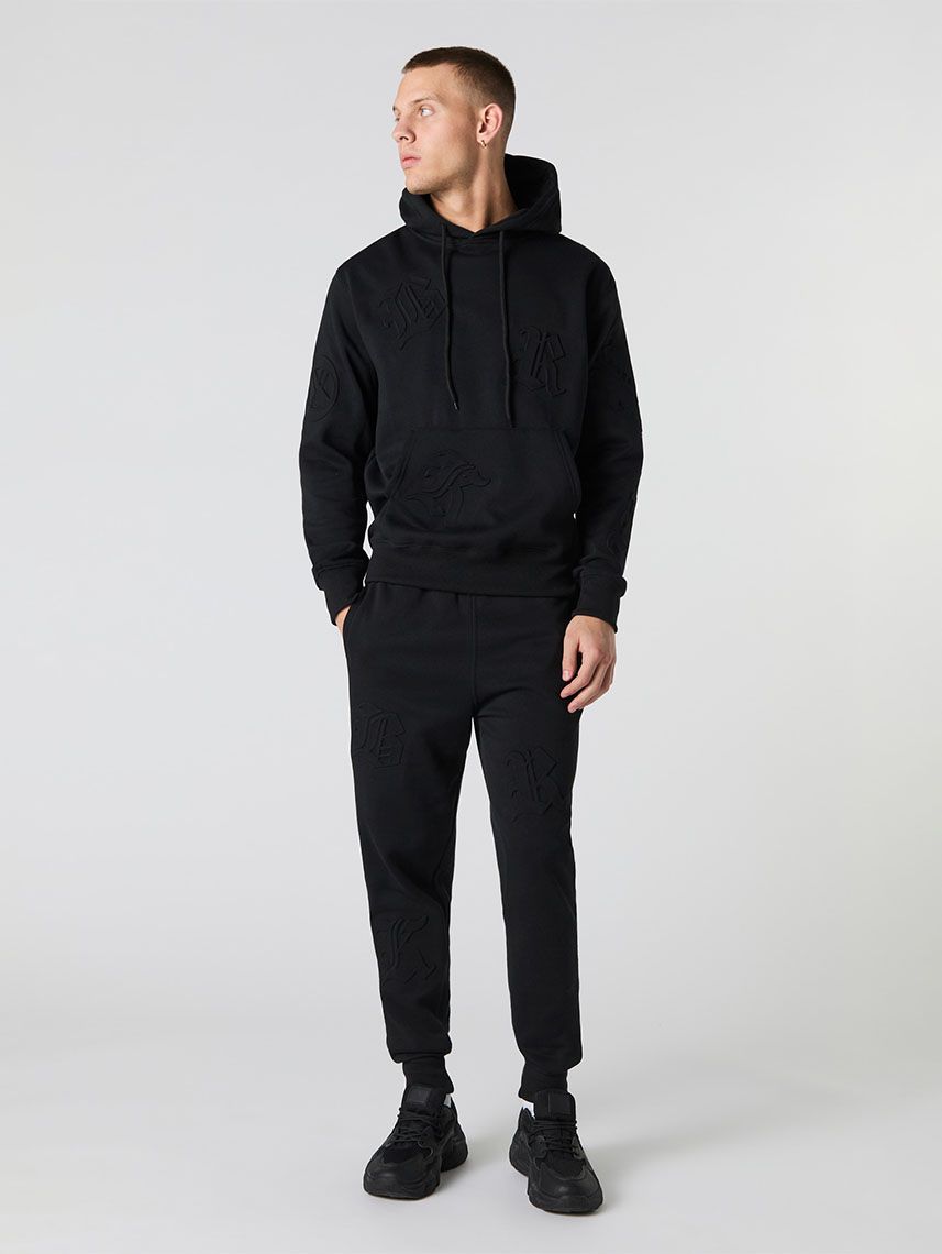 מכנסי פוטר עם רקמה