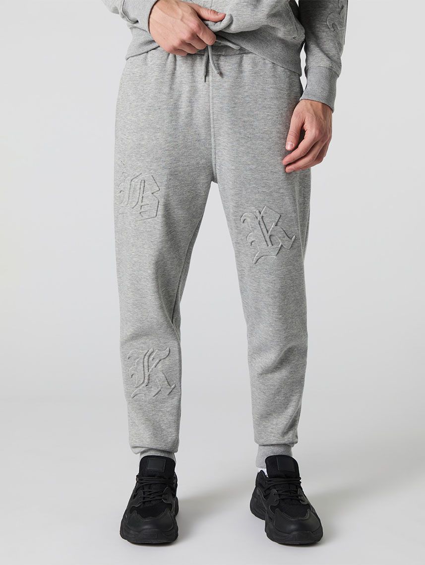 מכנסי פוטר עם רקמה