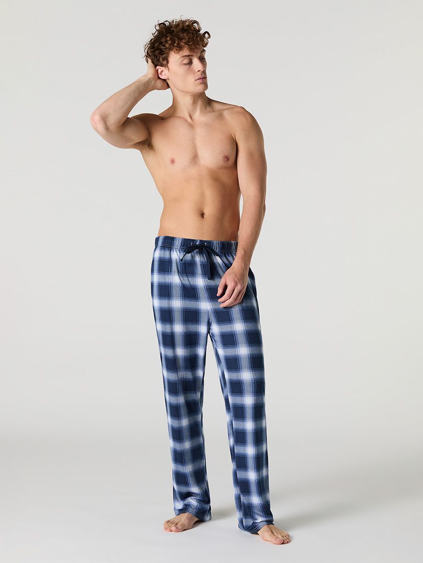 מכנסי פיג’מה משובצים