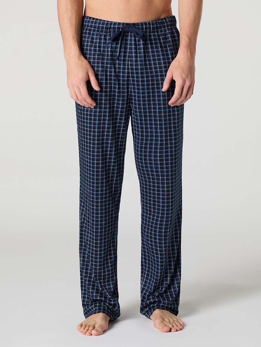 מכנסי פיג’מה משובצים