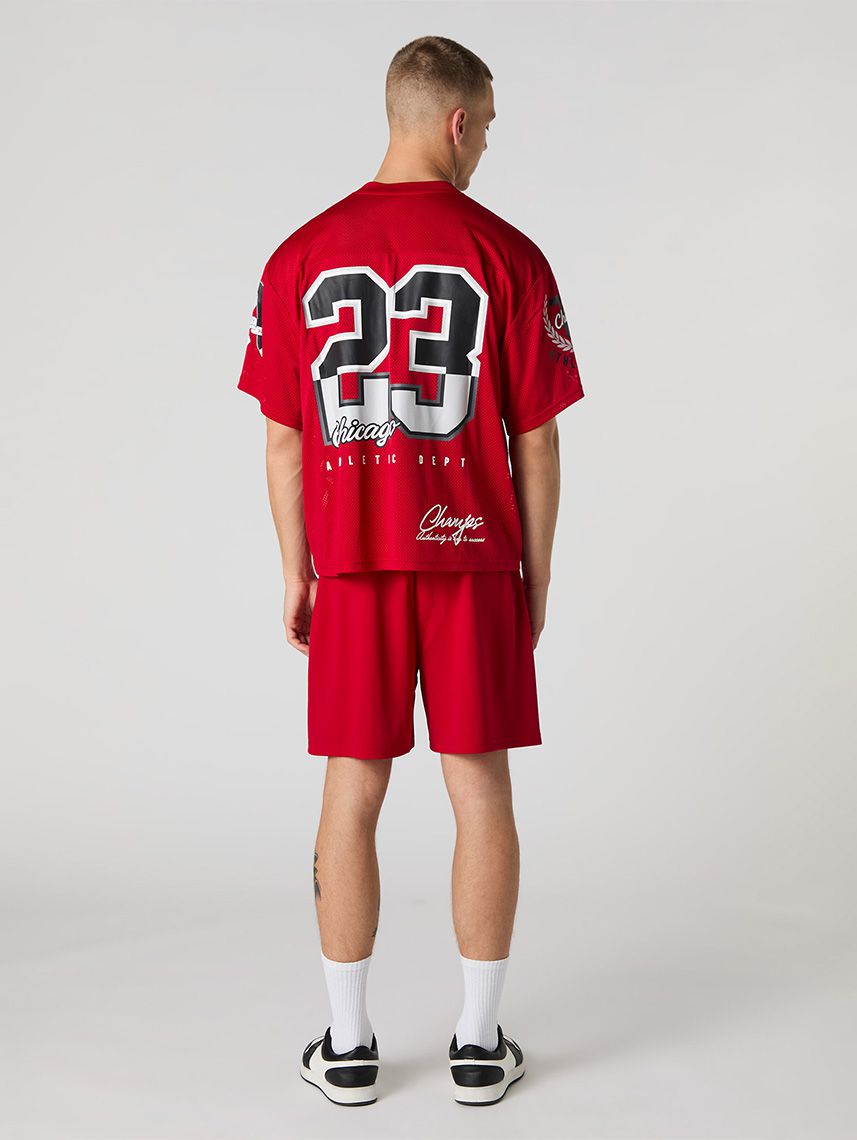 מכנסי רשת קצרים