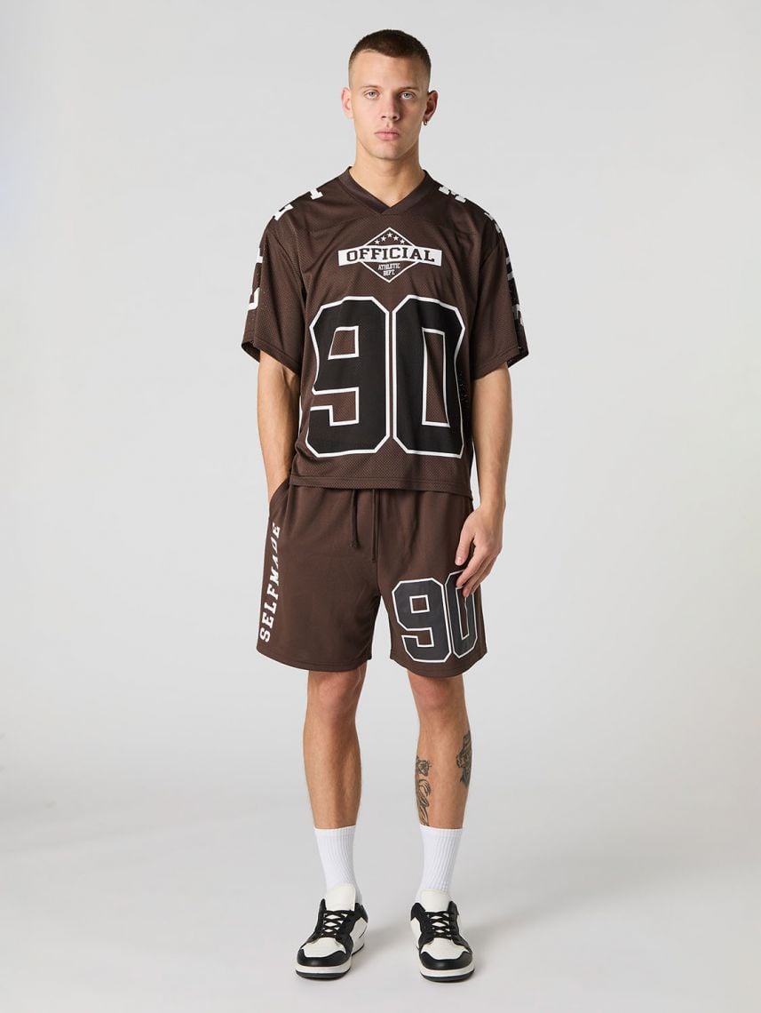 מכנסי רשת קצרים