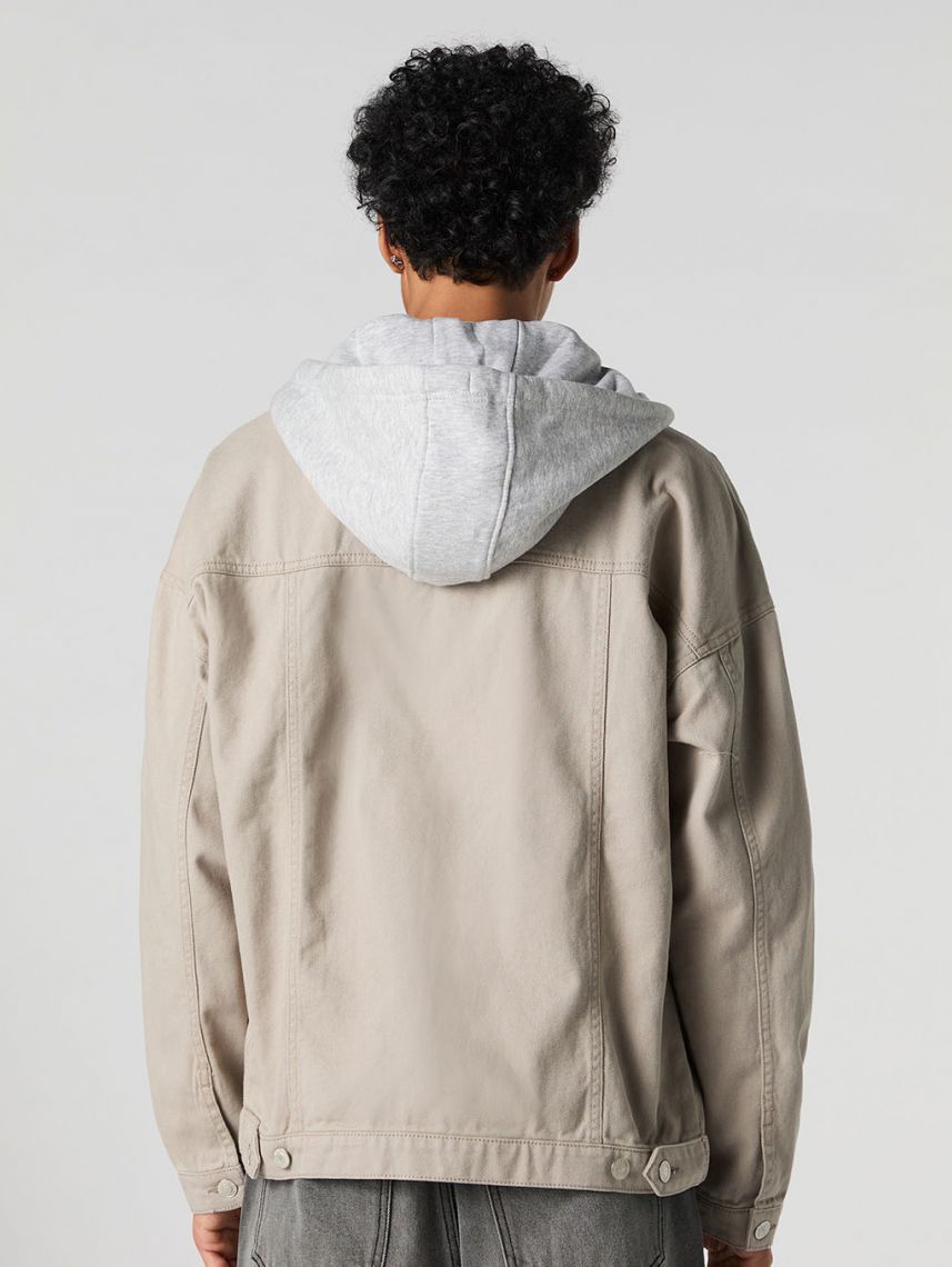 ג’קט ג’ינס משולב