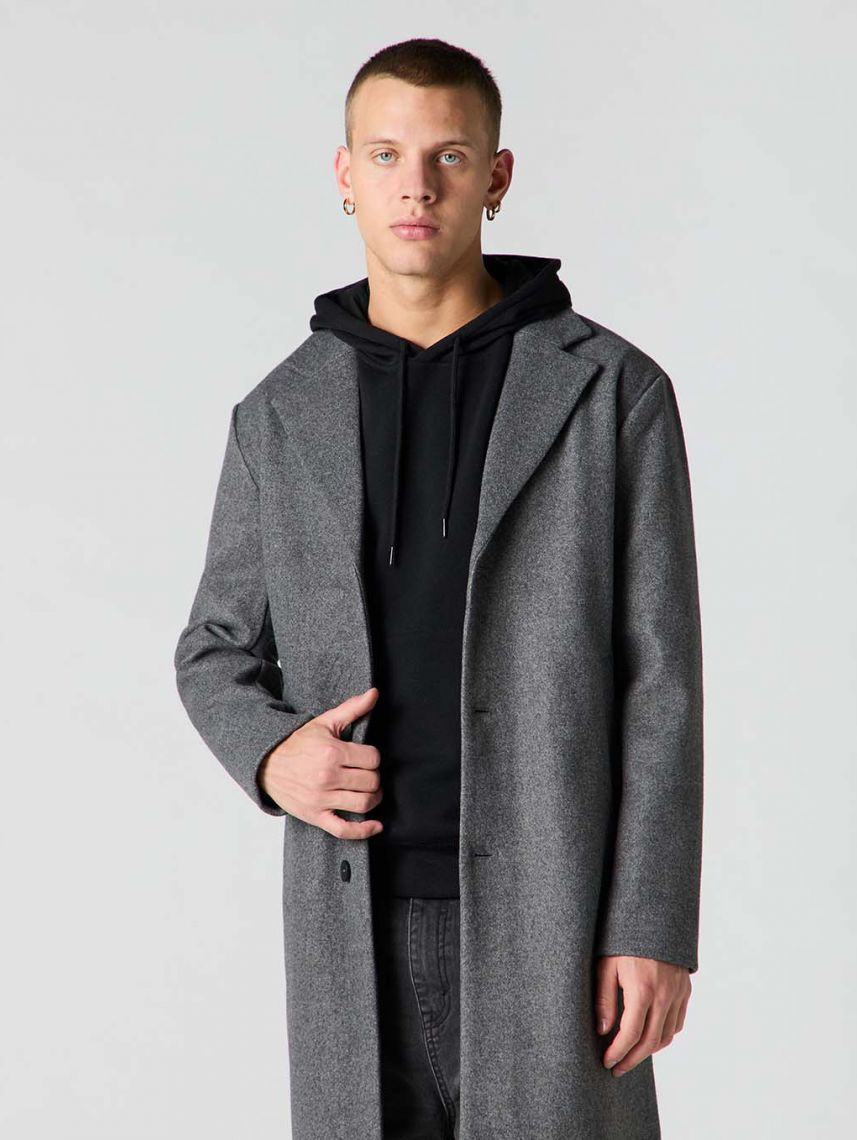 מעיל ארוך מחויט