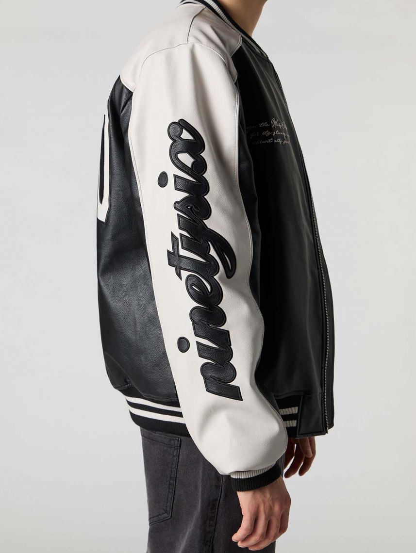 ג’קט בייקר עם רקמה