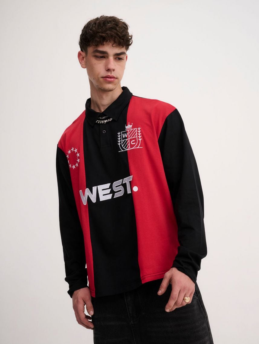 חולצת פולו ספורטיבית ארוכה