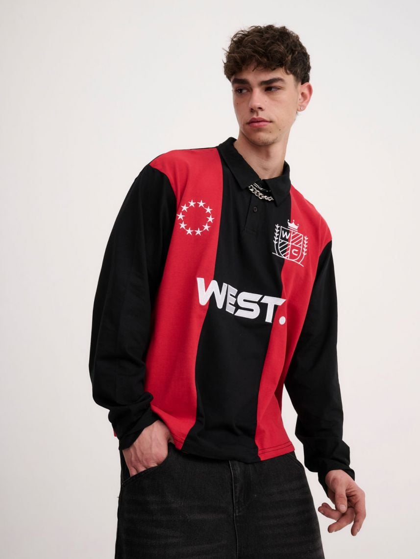 חולצת פולו ספורטיבית ארוכה