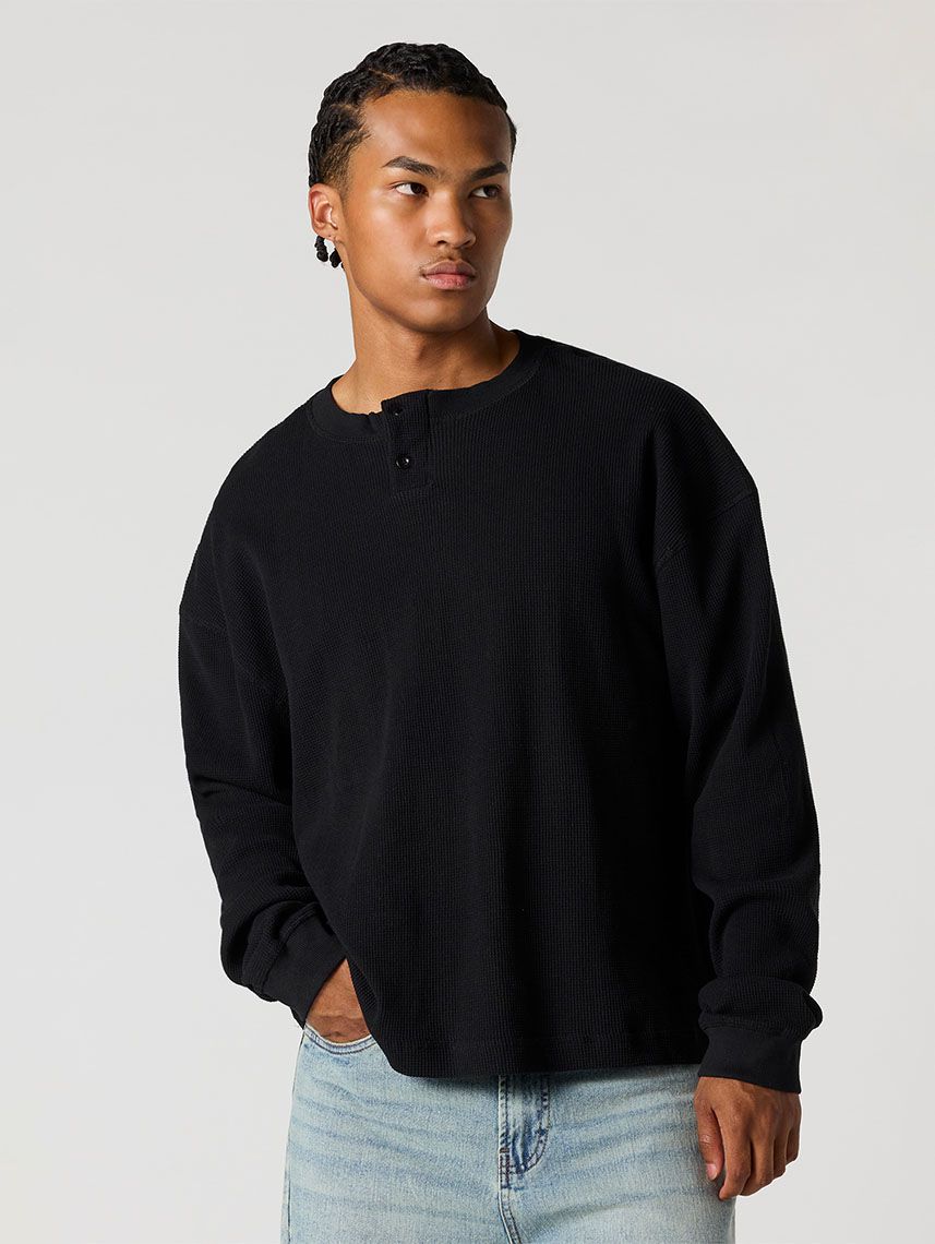 סריג בוקסי עם כפורים