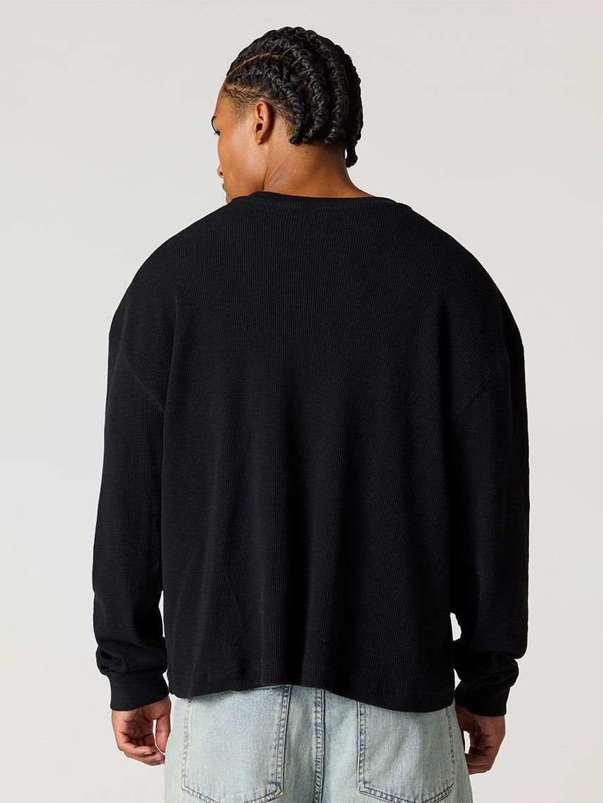 סריג בוקסי עם כפורים