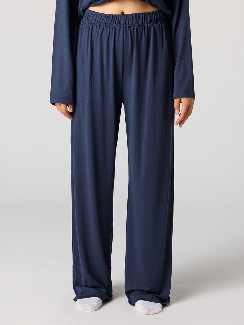 סט פיג’מה מכופתרת ארוכה