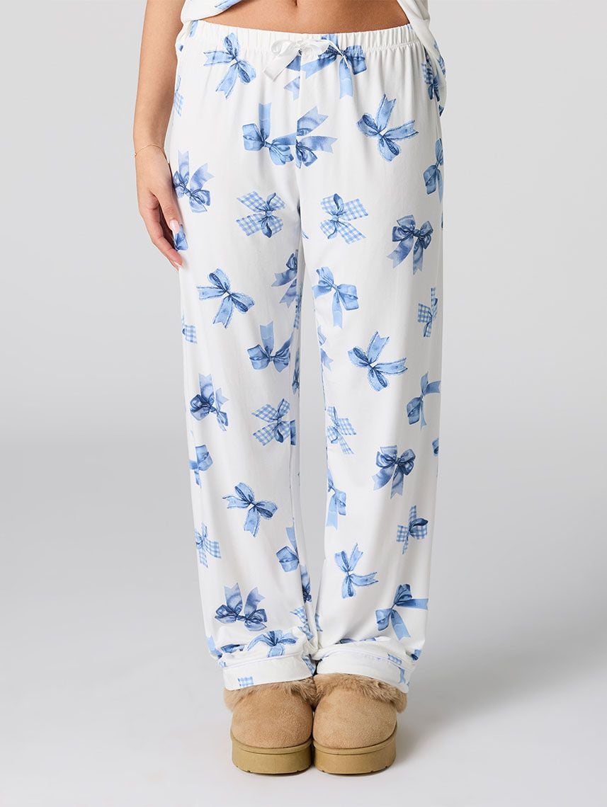 סט פיג’מה מכופתרת